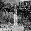 Svartifoss (B & W)